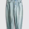 Jeans de cintura média