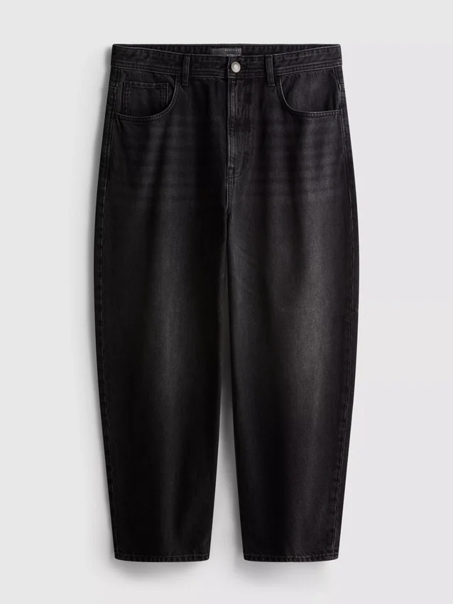 Jeans de cintura média