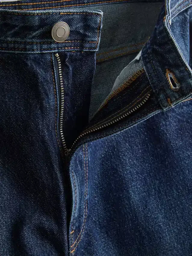 Jeans de cintura média