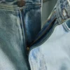 Jeans de cintura média