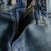 Jeans de cintura média