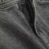 Jeans de cintura média e perna reta