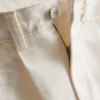 Jeans de ganga de algodão de alta qualidade com perna larga