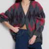 Jeans de ganga de algodão de cintura alta e corte afunilado