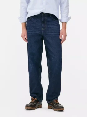 Jeans de ganga largos de cintura alta