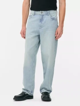 Jeans de ganga largos de cintura alta
