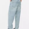 Jeans de ganga largos de cintura alta