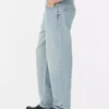 Jeans de ganga largos de cintura alta