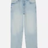 Jeans de ganga largos de cintura alta