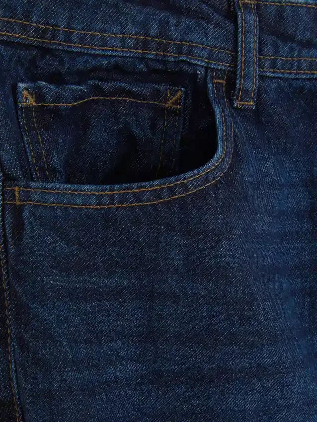 Jeans de ganga largos de cintura alta
