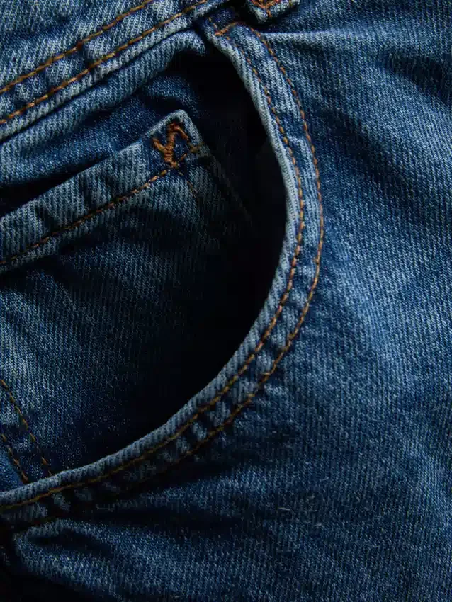 Jeans de ganga largos de cintura alta