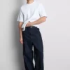 Jeans de ganga largos de cintura média