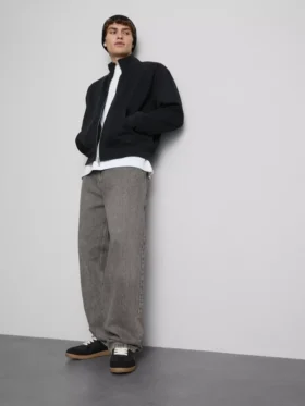 Jeans de ganga largos de cintura média