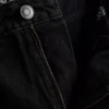 Jeans de ganga largos de cintura média