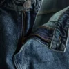 Jeans de ganga largos de cintura média