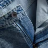 Jeans de ganga largos de cintura média