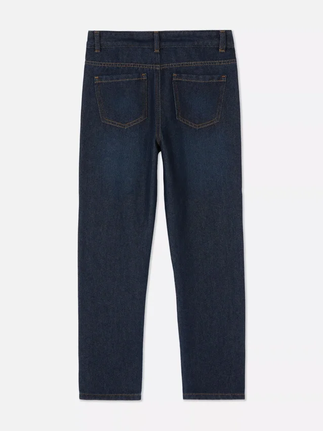 Jeans de perna reta