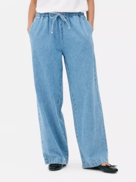 Jeans de treino de cintura média