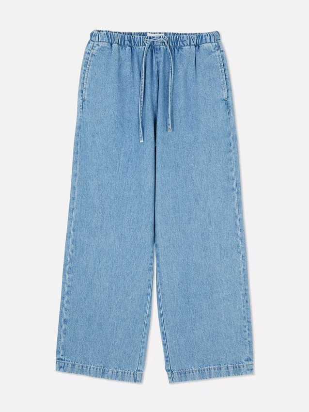Jeans de treino de cintura média