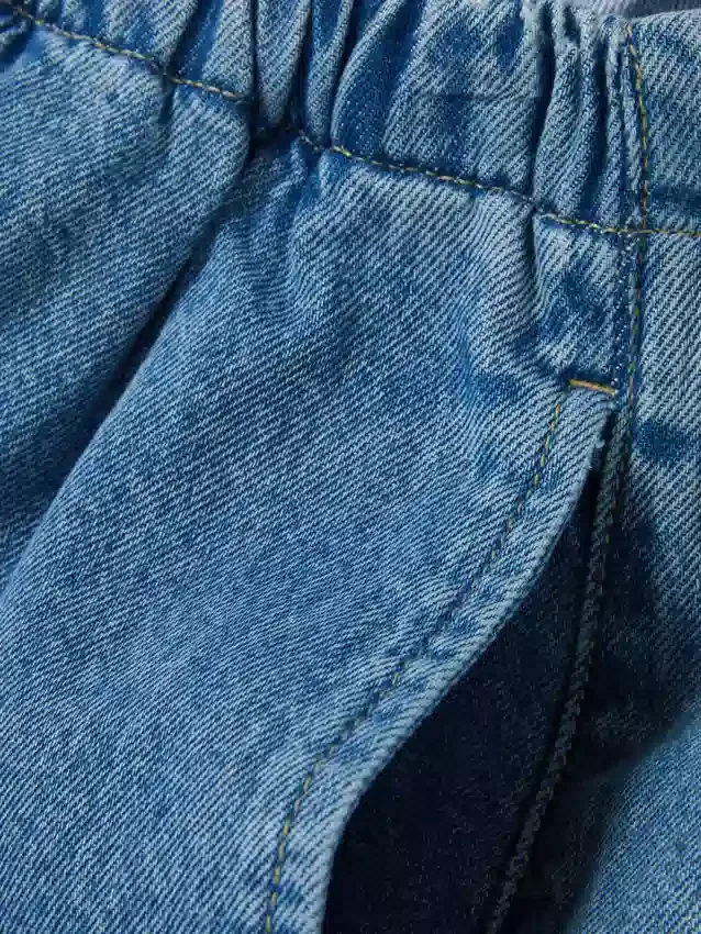 Jeans de treino de cintura média