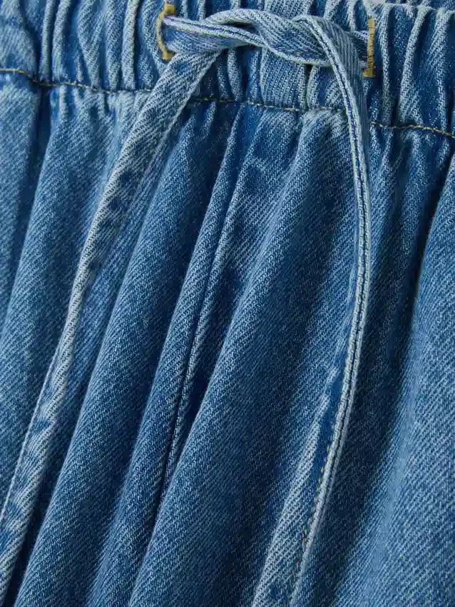 Jeans de treino de cintura média