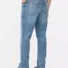 Jeans elásticos de perna reta