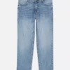 Jeans elásticos de perna reta