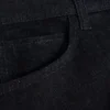 Jeans elásticos de perna reta