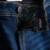 Jeans elásticos de perna reta