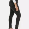 Jeans justos de cintura alta