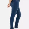 Jeans justos de cintura alta