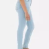 Jeans justos de cintura alta