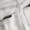 Jeans justos de cintura alta