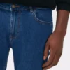 Jeans justos de cintura média