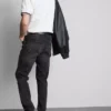 Jeans justos de cintura média
