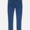 Jeans justos de cintura média