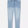 Jeans justos de cintura média