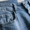 Jeans justos de cintura média