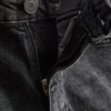 Jeans justos de cintura média