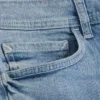 Jeans justos de cintura média