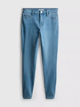 Jeans justos de cintura média Essential | regular