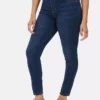 Jeans justos de cintura média Essential | regular