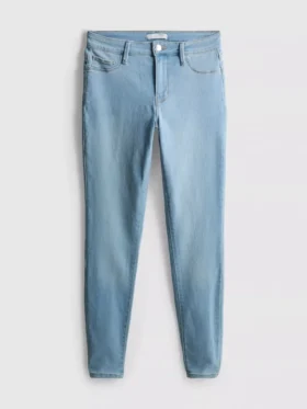 Jeans justos de cintura média Essential | regular