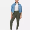 Jeans justos de cintura média Essential | regular