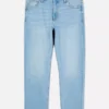 Jeans justos de perna reta | corte regular