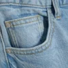 Jeans justos de perna reta | corte regular