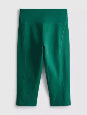 Leggings capri desportivas de cintura alta
