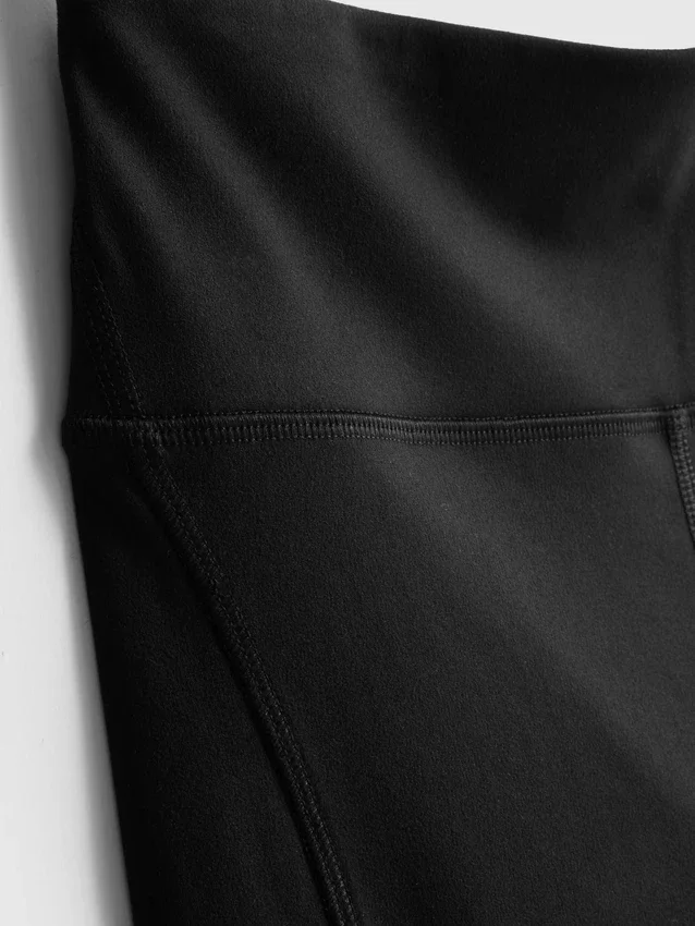 Leggings capri desportivas de cintura alta, com apoio suave