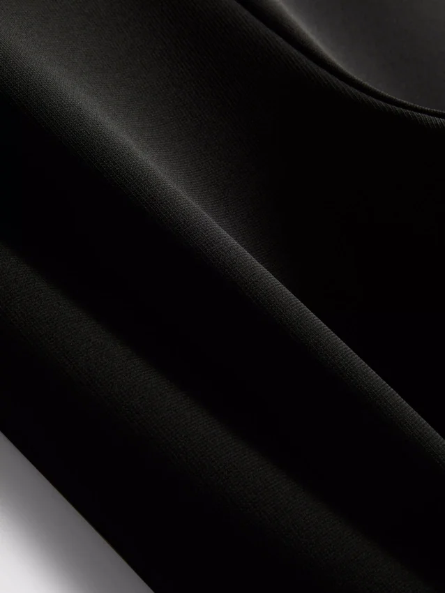 Leggings de crepe com presilhas