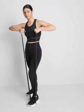Leggings desportivas com toque suave como manteiga